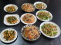 韓国料理教室(チャプチェ、どんぐりの和え物、キュウリキムチ、202410)